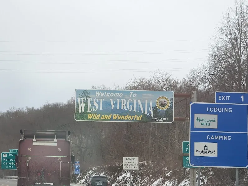Welcome to West Virginia Sign
