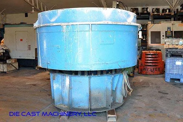 Used Sweco Model: FMD-70 70 cubic foot Vibratory Bowl Finishing Machine