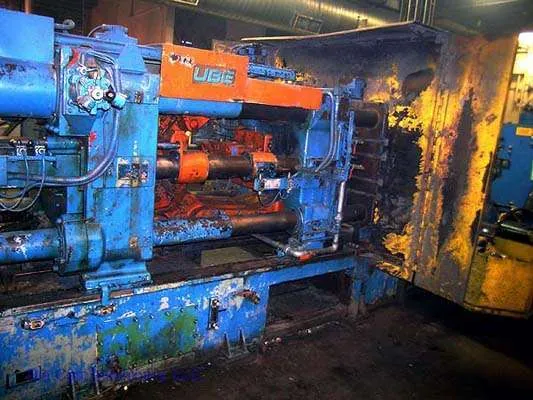 Used Ube Model: UB 350 G 350 Metric Ton Horizontal Cold Chamber Aluminum High Pressure Die Casting Machine
