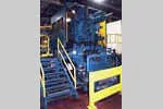 Ube - 800 HVSC 800 Metric Ton Horizontal Clamp Vertical Shot (HVSC) Cold Chamber Aluminum Squeeze Cast/Semi-Solid Die Casting Machine, Allen Bradley controls