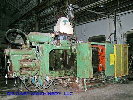 Used Ex-Cell-O B&T Model: 650 Ton Horizontal Cold Chamber Aluminum High Pressure Die Casting Machine