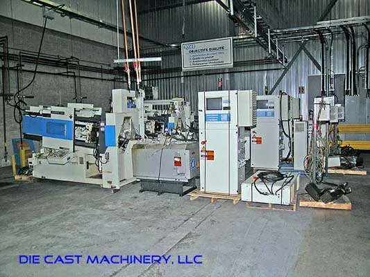 Used Frech Model: DAW 50 S DCRC 600 kN Horizontal Hot Chamber Zinc (Zamak) High Pressure Die Casting Machine