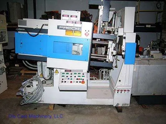 Used Frech Model: DAW 20 S DCRC 240 kN Horizontal Hot Chamber Zinc (Zamak) High Pressure Die Casting Machine