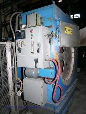 Used Dynarad Model: RL-24 36 KW Heating Power Electrically Heated Magnesium Ingot Preheater and Charging Unit