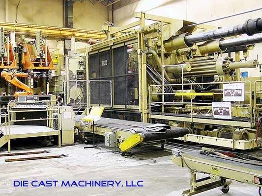 Used Idra Model: OL-4000 4000 Metric Ton Horizontal Cold Chamber Magnesium High Pressure Die Casting Machine
