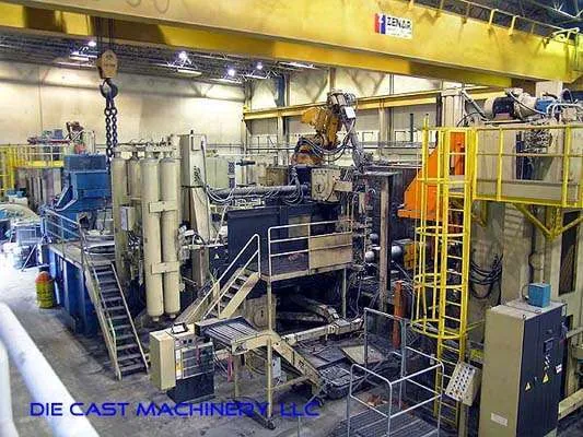 Used Idra Model: OL-4000 4000 Metric Ton Horizontal Cold Chamber Magnesium High Pressure Die Casting Machine