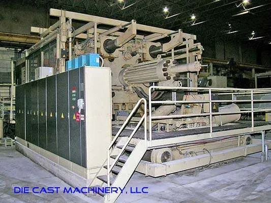 Used Idra Model: OL-4000 4000 Metric Ton Horizontal Cold Chamber Magnesium High Pressure Die Casting Machine