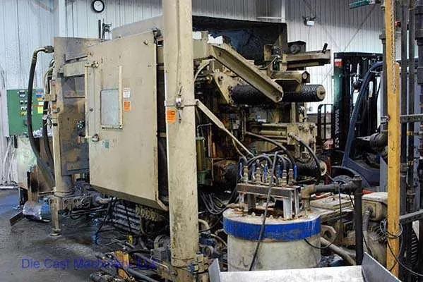 Used HPM Model: II-400-Z 400 Horizontal Hot Chamber Zinc (Zamak) High Pressure Die Casting Machine