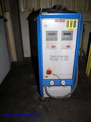 Used Robamat Model: 4212 24 kW (12 kW per zone) Single Zone Portable Hot Oil Process Heater Temperature Control Unit