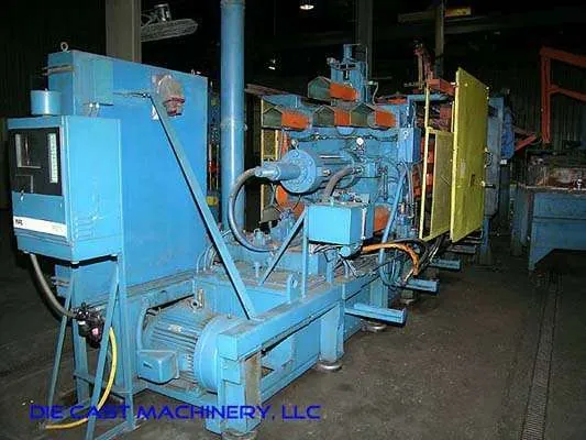 Used HPM Model: II-600-A 600 Ton Horizontal Cold Chamber Aluminum High Pressure Die Casting Machine