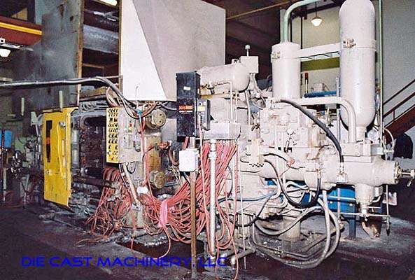 Used Toshiba Model: DC-650-CE 650 Metric Ton Horizontal Cold Chamber Aluminum High Pressure Die Casting Machine