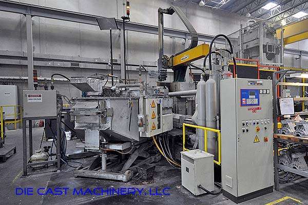 Used Buhler Model: Evolution B 140 D 14000 kN Horizontal Cold Chamber Aluminum High Pressure Die Casting Machine