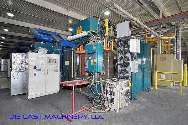Used Ube Model: UA 900it 900 Ton Horizontal Cold Chamber Aluminum High Pressure Die Casting Machine