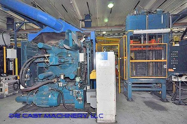 Used Ube Model: UA 900it 900 Ton Horizontal Cold Chamber Aluminum High Pressure Die Casting Machine