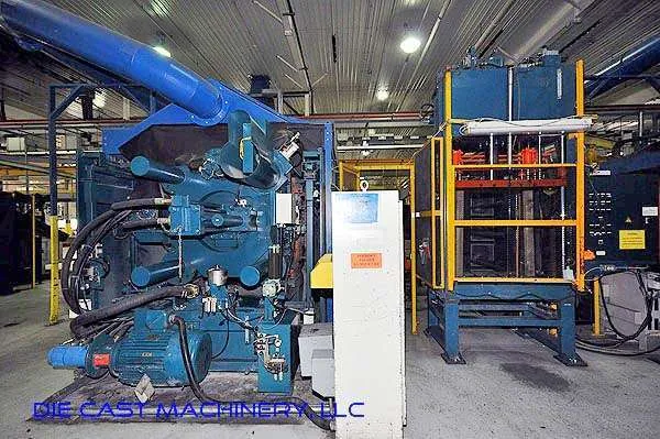 Used Ube Model: UA 900it 900 Ton Horizontal Cold Chamber Aluminum High Pressure Die Casting Machine