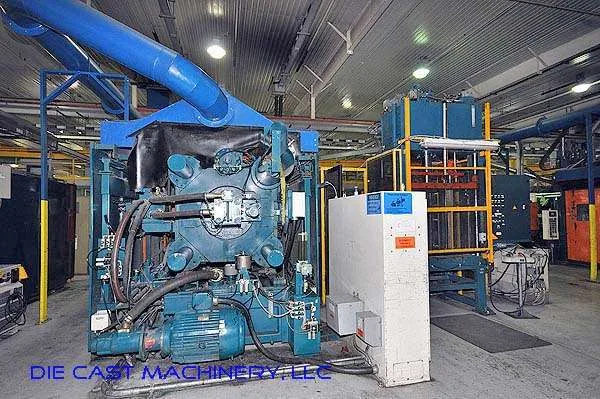 Used Ube Model: UA 900it 900 Ton Horizontal Cold Chamber Aluminum High Pressure Die Casting Machine