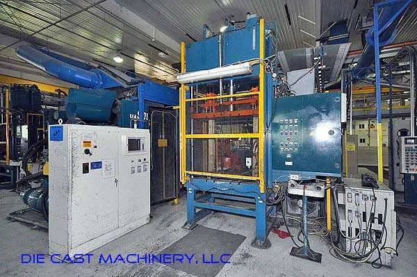 Used Ube Model: UA 900it 900 Ton Horizontal Cold Chamber Aluminum High Pressure Die Casting Machine