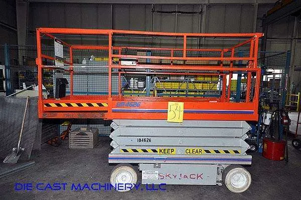Used Skyjack Model: Aerial Manlift 18 Heavy-Duty Scissor Lift Table