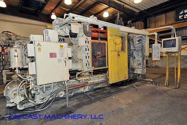 Used Prince Model: 1242 CCM 1200 Ton Horizontal Cold Chamber Aluminum/Magnesium Capable High Pressure Die Casting Machine