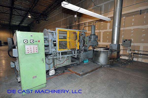 Used Toshiba Model: DC250-A 250 Metric Ton Horizontal Cold Chamber Aluminum High Pressure Die Casting Machine