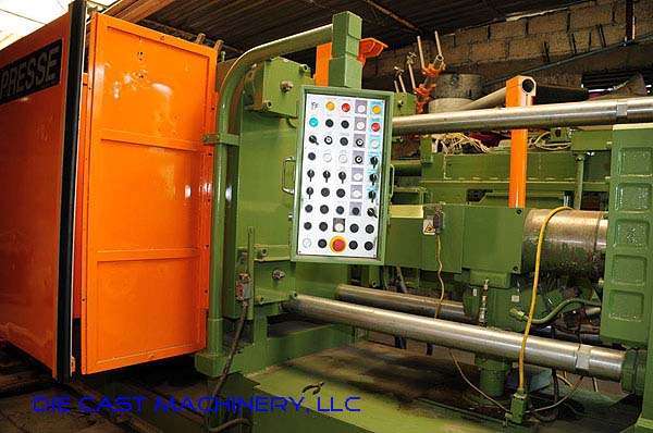 Used Italpresse Model: IP-550 604 Metric Ton Horizontal Cold Chamber Aluminum/Magnesium Capable High Pressure Die Casting Machine