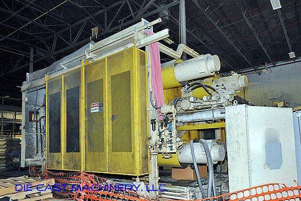 Used Prince Model: 1651 CCA 1600 Ton Horizontal Cold Chamber Aluminum High Pressure Die Casting Machine