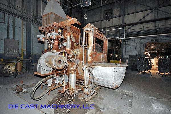 Used Warwick Model: WBT-60 1600 pounds Reverberatory Type Tilting (Rotating) Barrel Furnace