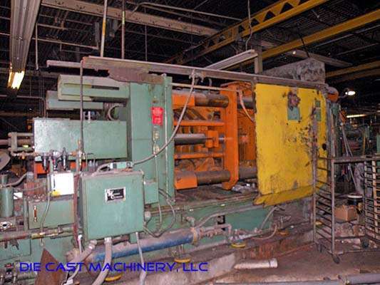 Used Birch Model: BMC-850-A 850 Tons Horizontal Cold Chamber Aluminum High Pressure Die Casting Machine