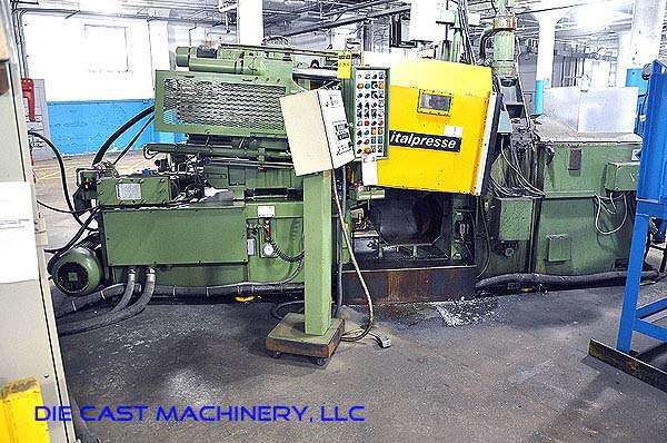 Used Italpresse Model: IPZ 130 130 Metric Ton Horizontal Hot Chamber Zinc (Zamak) High Pressure Die Casting Machine