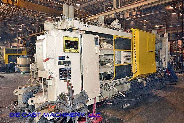 Used HPM Model: II-900-A 900 Ton Horizontal Cold Chamber Aluminum/Magnesium Capable High Pressure Die Casting Machine