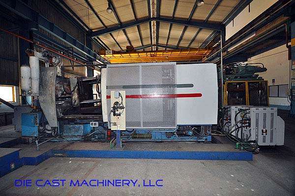 Used NTP Model: WEM H 400 M 4000 kN Horizontal Hot Chamber Magnesium High Pressure Die Casting Machine