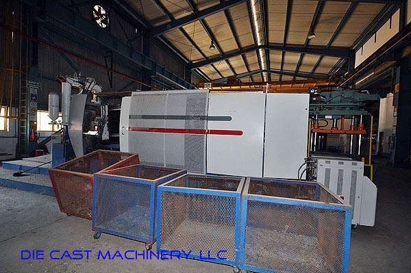 Used NTP Model: WEM H 400 M 4000 kN Horizontal Hot Chamber Magnesium High Pressure Die Casting Machine