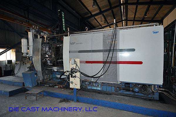 Used NTP Model: WEM H 400 M 4000 kN Horizontal Hot Chamber Magnesium High Pressure Die Casting Machine