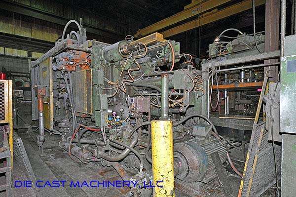 Used Prince Model: 1246 CCM 1200 Ton Horizontal Cold Chamber Aluminum/Magnesium Capable High Pressure Die Casting Machine