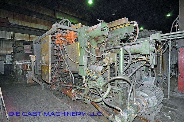 Used Prince Model: 1246 CCM 1200 Ton Horizontal Cold Chamber Aluminum/Magnesium Capable High Pressure Die Casting Machine