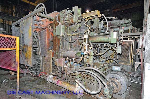 Used Prince Model: 1246 CCM 1200 Ton Horizontal Cold Chamber Aluminum/Magnesium Capable High Pressure Die Casting Machine