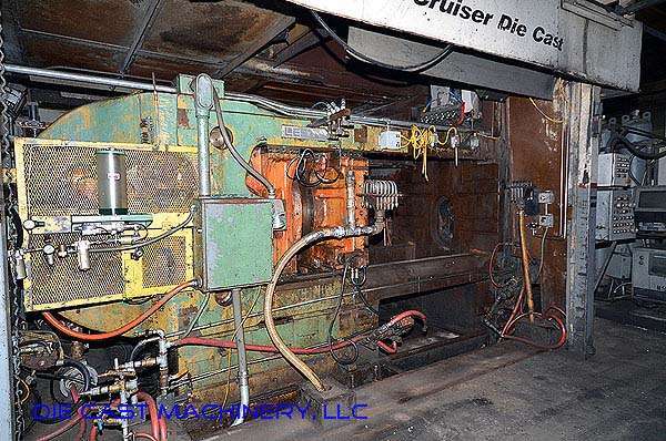 Used Lester Model: HP-1200X-SF 1200 Ton Horizontal Cold Chamber Aluminum High Pressure Die Casting Machine