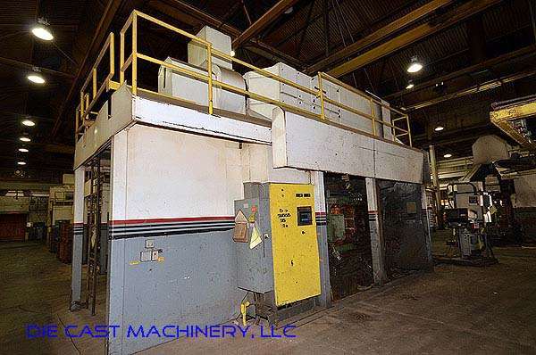 Used Lester Model: HP-900X-SF 900 Ton Horizontal Cold Chamber Aluminum High Pressure Die Casting Machine
