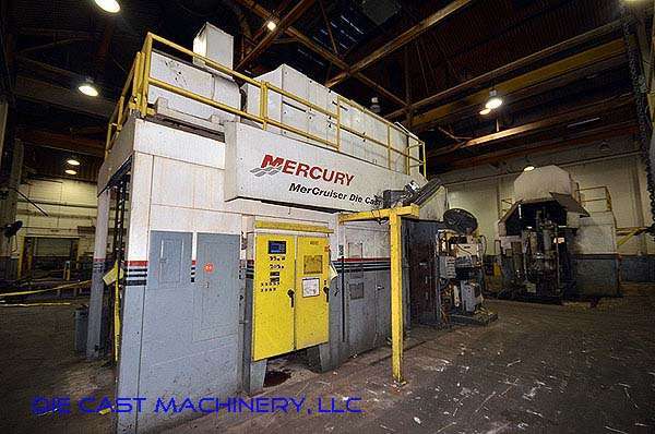 Used Lester Model: HP-700X-SF 700 Ton Horizontal Cold Chamber Aluminum High Pressure Die Casting Machine