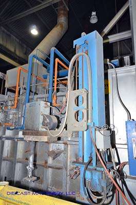 Used Metaullics Model: 5 Rotary Degassing and Fluxing Unit for Aluminum Alloys