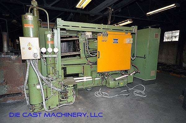 Used Idra Model: OLZ 125 110 Metric Ton Horizontal Hot Chamber Zinc (Zamak) High Pressure Die Casting Machine