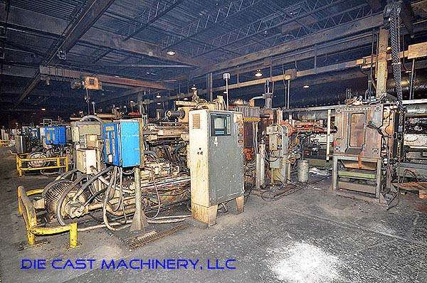 Used Ex-Cell-O B&T Model: 600-A 600 Ton Horizontal Hot Chamber Zinc (Zamak) High Pressure Die Casting Machine