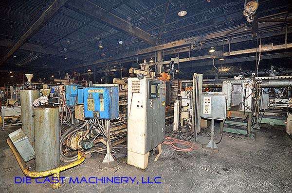 Used Ex-Cell-O B&T Model: 600-Z 600 Ton Horizontal Hot Chamber Zinc (Zamak) High Pressure Die Casting Machine