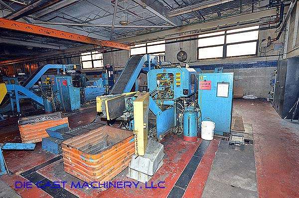 Used National Model: H-55-ZX 65 Ton Horizontal Hot Chamber Zinc (Zamak) High Pressure Die Casting Machine