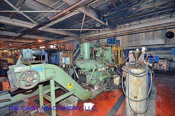 Used Kux-Wickes Model: BH 200 200 Ton Horizontal Hot Chamber Zinc (Zamak) High Pressure Die Casting Machine