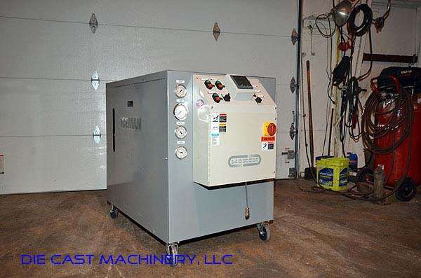 Used Mokon Model: 311-152 18 Kw Single Zone Portable Combination Heated and Refrigerated Water Chiller Heat Temperature Control Unit