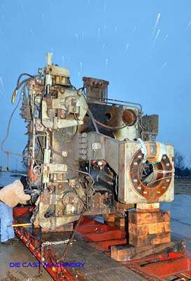 Used Ube Model: UB 1650 G 1650 Metric Ton Horizontal Cold Chamber Aluminum High Pressure Die Casting Machine