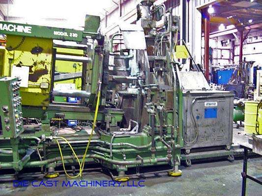 Used Prince Model: 220 HCM 250 Ton Horizontal Hot Chamber Magnesium High Pressure Die Casting Machine