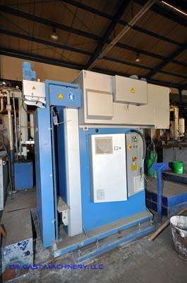 Used Meltec Model: IPC 350 24 KW Electrically Heated Magnesium Ingot Preheater and Furnace Charging Unit