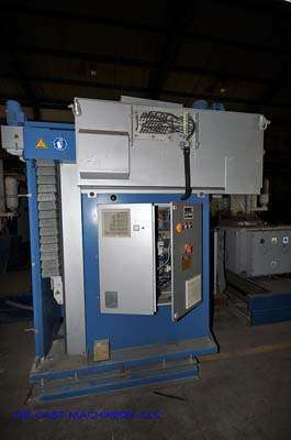 Used Meltec Model: IPC 350 36 KW Electrically Heated Magnesium Ingot Preheater and Furnace Charging Unit